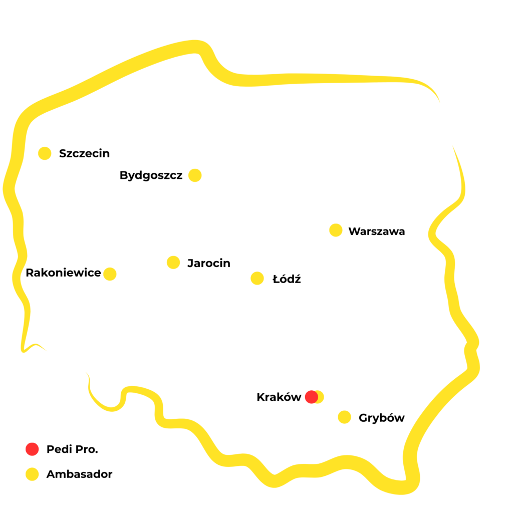 mapa Pedi Pro.